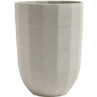Hay Vases - 'Paper Porcelain' vase, large in Grey Ceramics