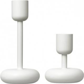 Iittala Nappula lysestage sæt Hvid