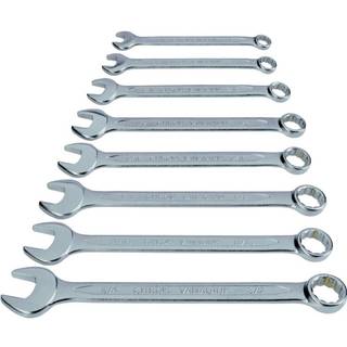 Gaffelnøgle-sæt 8 dele 1/2 - 11/16 N/A TOOLCRAFT 815082