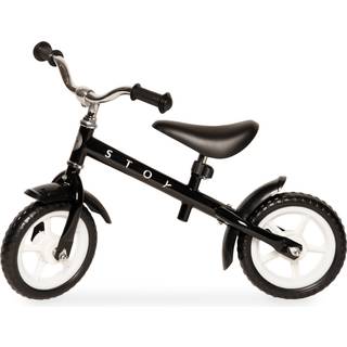 Stoy 10" Vintage Balancecykel Sort 2-4 Y      Unisex