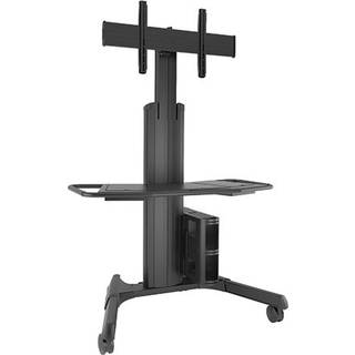 Chief Lpaub Multimedie Vogn & Stand Sort Fladt Panel Multimedie Kurv