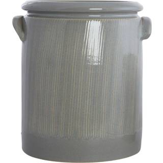 Urtepotte, Pottery M, lysegrå