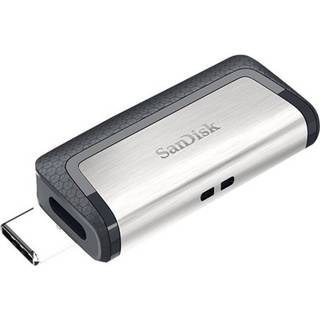 SanDisk Ultra Dual Drive USB-C-hukommelse, 256GB, USB 3.1