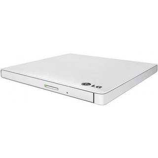 Hitachi - LG GP60NW60 Slim Portable DVD-Writer - DVD-RW (Brænder) - USB 2.0 - Hvid