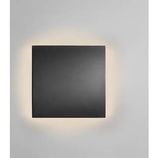 Noho w4 væglampe sort 12w led ip54