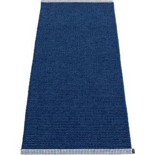 Pappelina Mono Gulvtæppe 60x150cm Dark Blue/denim - Ensfarvede tæpper Pvc Blå - MN3E615