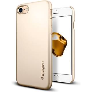 Spigen iPhone 7 / 8 / SE 2020 / 2022 Thin Fit Cover - Sort