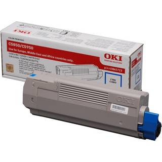 43865723 OKIDATA C5950 TONER CYAN