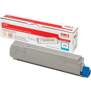 OKI 43487711 Toner - Lasertoner Cyan