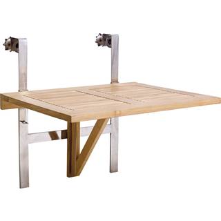 Cinas, Balkongbord 51x65 cm Balkon bord teak