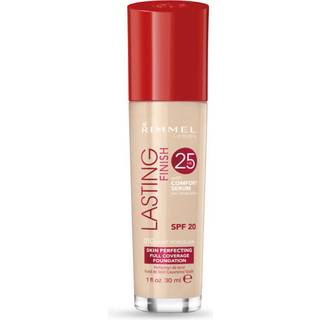 Rimmel london lasting finish full coverage lightweight foundation SPF20 100 ivory 30ml