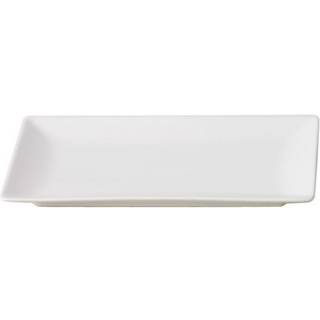 Quadro Tallerken Rektangulær 25x15 cm Hvid