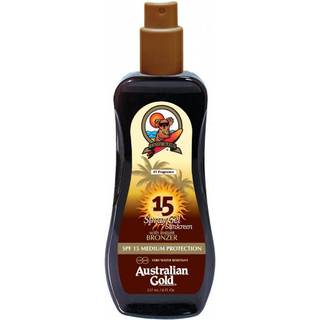 AUSTRALIAN GOLD Spray Gel Sunscreen SPF 15 Instant Bronzer - 237 ml