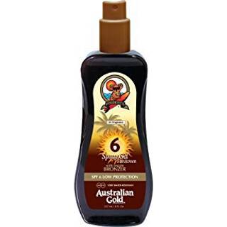 Australian Gold Spray Gel Sunscreen With Instant Bronzer Beskyttende solcreme på spray Med bronzer SPF 6 237 ml - 237 ml
