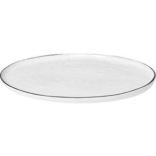 Broste Copenhagen Salt oval tallerken 20x30 cm