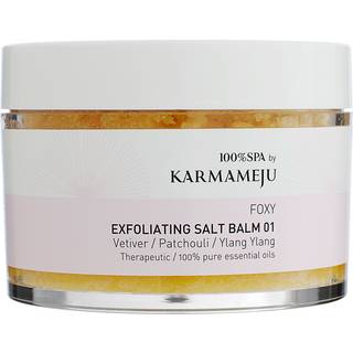 FOXY Salt Scrub, bodyscrub med himalaya salt med duft af patchouli og cedertræ