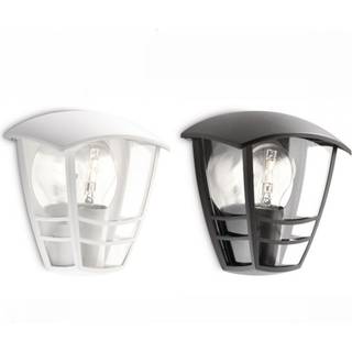 Creek wall lantern white 1x60W 230V