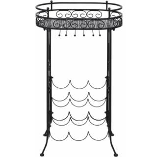 Vinreol Til 45 Flasker Metal - 46 x 28.5 x 77.5 cm