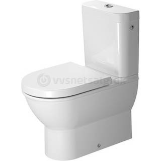 Duravit Darling New gulvtoilet med universallås 370x630mm. Uden cisterne. WonderGliss