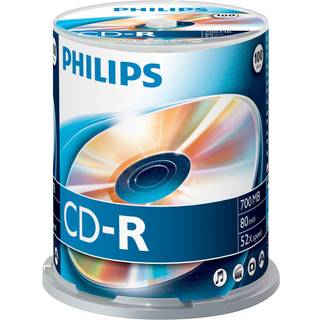 Philips 1x100 Philips CD-R 80Min 700MB 52x SP