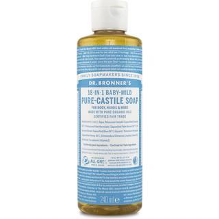 Dr. Bronner's Pleje Flydende sæber Baby-Mild 18-in-1 Natural Soap 240 ml (262,00 kr / 1 l) - 240 ml