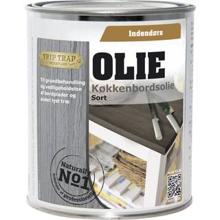 Trip Trap Køkkenbordsolie Sort 0,75lt ✓ På lager - klar til levering og afhentning