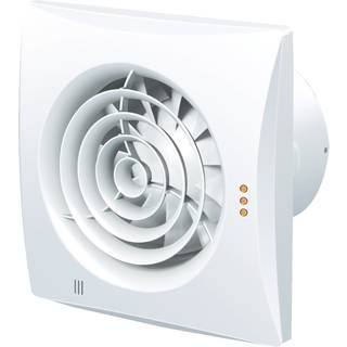 Duka Pro 30 TH badventilator, fugtstyring, timer, Ø100 mm, hvid