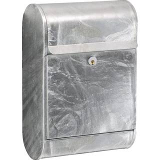 Allux postkasse model 9000 - varmt/zink galvaniseret