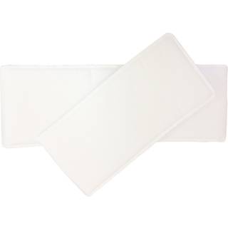 NG Baby Bumper Bedside Krybbe Basic White One Size      Unisex