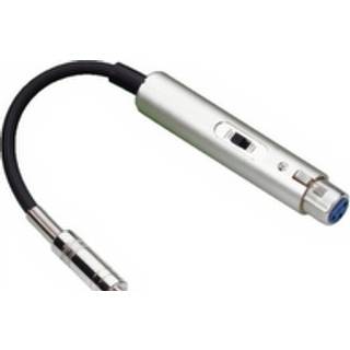 Mikrofonadapter med Hi/Lo switch - MA-100/15