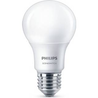 E27 - 8W LED Philips Scene Switch 3 Light Settings (3x lysstyrker indbygget) - Så længe lager haves