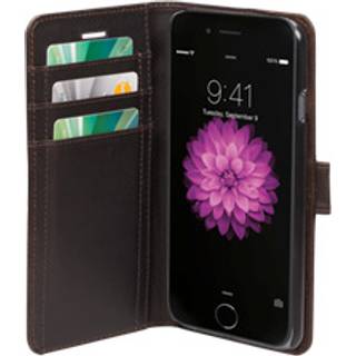 iPhone 8 Plus / 7 Plus / 6 Plus - dbramante1928 Copenhagen Ægte Læder Flip Cover m. Pung - Tan