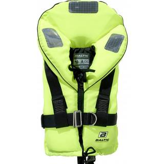 Redningsvest til børn &amp; baby Baltic Ocean Sele 100N, UV-gul, 30 - 40 kg (junior)