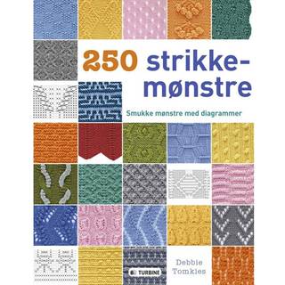 Debbie Tomkies - 250 STRIKKEMØNSTRE