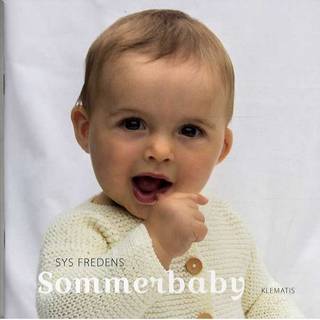 Bog: Sommerbaby Design: Sys Fredens Til en sommerbaby, skal der strikkes og hækles i garner af silke, hør og bomuld, som er kølige at have på, når det er varmt. Det nye babytøj er på én gang klassisk og moderne – lige til at give babyen på. Forlag: Klematis 48sider| År2014| 180x180mm| ISBN978-87-641-0846-0.
