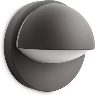 Philips June udendørs væglampe, antracit
