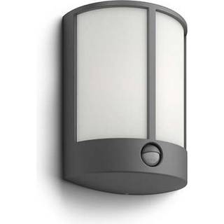 Stock IR wall lantern anthracite 1x6W (sensor)