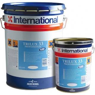 Hård kobberbaseret bundmaling International Trilux 33, 5 liter - sort