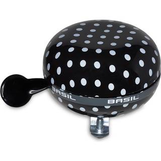 Basil Polkadot Ringeklokke - sort / hvid