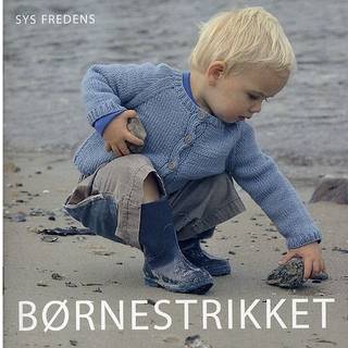 Bog: Børnestrikket Designer: Sys Fredens 14 nye modeller til både drenge og piger. Alt sammen praktisk tøj, som er let at komme i og af. Modellerne er enkle og strikket i bløde garner. Størrelser fra et halvt til seks år.