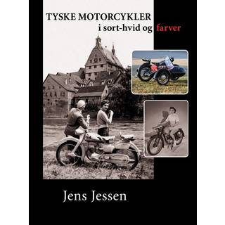 Tyske motorcykler i sort-hvid og farver
