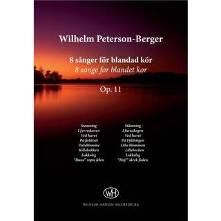 8 sånger för blandad kör, Op. 11
