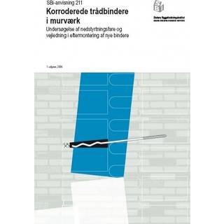 Anvisning 211: Korroderede trådbindere i murværk