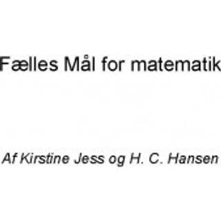 Fælles Mål for matematik