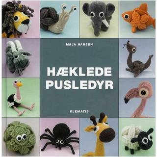 Bog: Hæklede pusledyr Design: Maja Hansen Originale opskrifter på pusledyr i amigurumi-stil. .