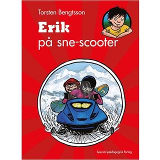 Erik på sne-scooter