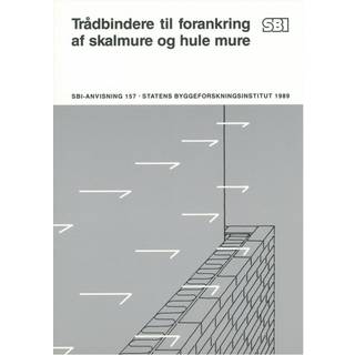 Anvisning 157: Trådbindere til forankring af skalmure og hule
