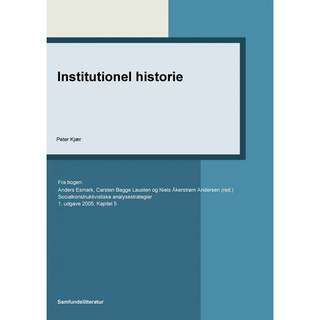 Institutionel historie