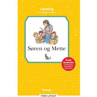 Søren og Mette læsebog 0.-1. kl. Niv. 1