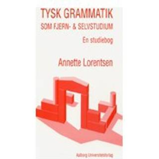 Tysk grammatik som fjern- og selvstudium - en studiebog